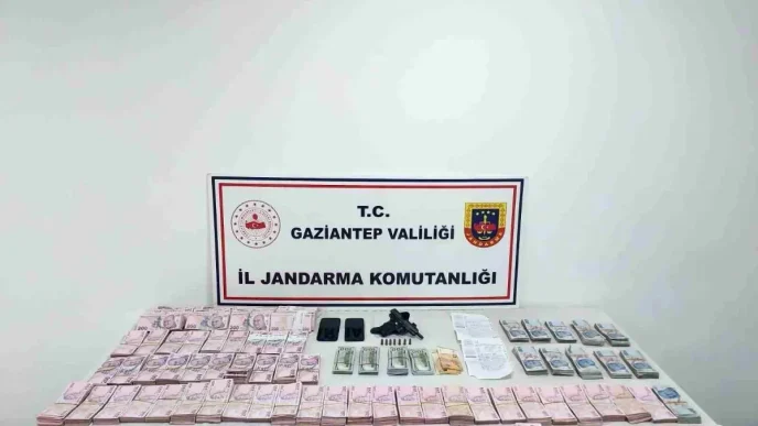 Gaziantepte Jandarma Operasyonu 34 Bin Litre Kacak Akaryakit Ele Gecirildi