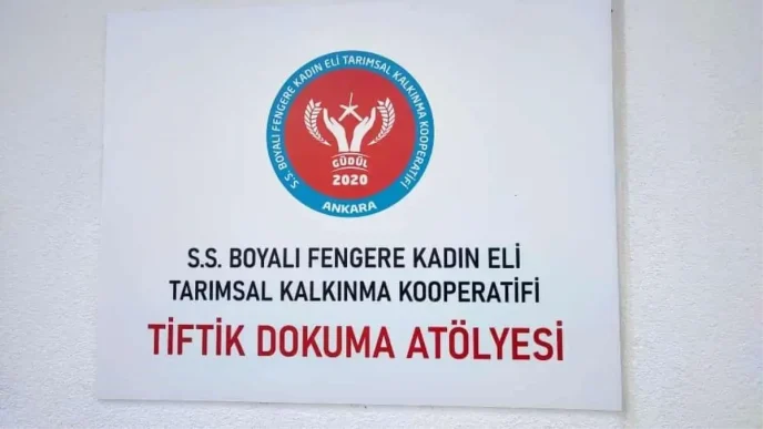 Gudulde Kadinlar Tiftik Kecisi Yunu ile Tekstil Uretimini Buyutuyor