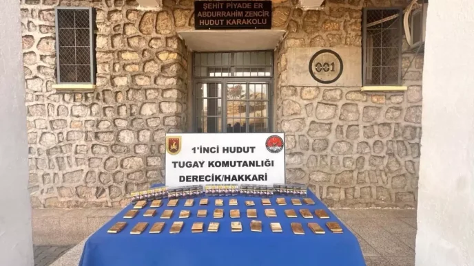 Hakkari Hudut Hattında 36 Kilo Sarma Altın ve 51 Paket Sigara Ele Geçirildi 8 Hakkari Hudut Hattinda 36 Kilo Sarma Altin ve 51 Paket