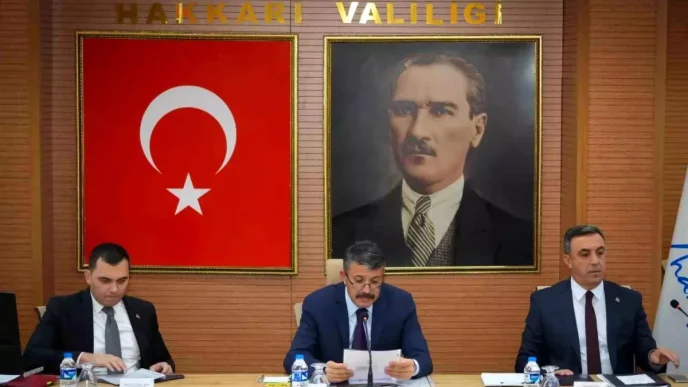 Hakkaride 74 Milyar TLlik Yatirimlar Istisare Edildi