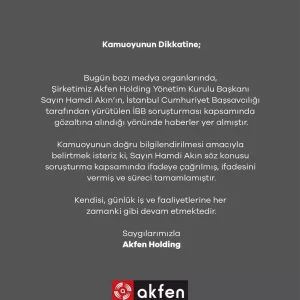 Hamdi Akin Gozaltina Alinmadi Surec Tamamlandi