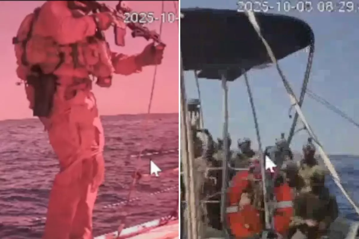 Israil Gazzeye dogru tek basina ilerleyen Marinette gemisine baskin yapti