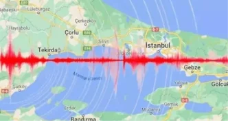 Istanbul depremi SON DAKIKA 2 Ekim Marmara depreminden ilk goruntuler