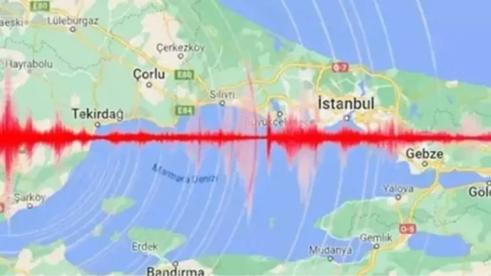 Istanbul depremi SON DAKIKA 2 Ekim Marmara depreminden ilk goruntuler