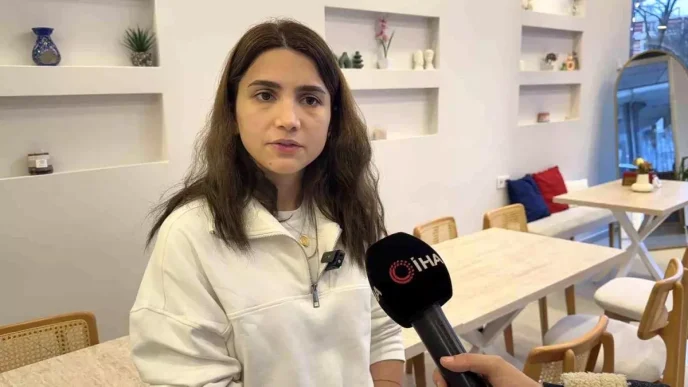 Istanbulda Butik Kafe Sahibi Kadinin Su Faturasi Soku 20 Bin