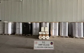 Izmirde Kacak Sigara Uretimine Baskin Milyonlarca Malzeme Ele Gecirildi