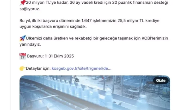 KOSGEB Kapasite Gelistirme Destek Programinin 3 Donemi Basladi