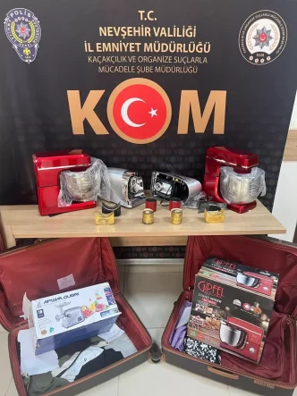 Kapadokya Havalimaninda 61 Kilo Kacak Altin Ele Gecirildi