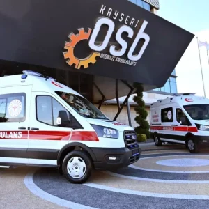 Kayseri OSB Saglik Mudurlugune Iki Yeni Ambulans Daha Kazandirdi