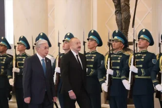 Kazakistan ve Azerbaycan Liderlerinden Orta Koridor Projesine Destek
