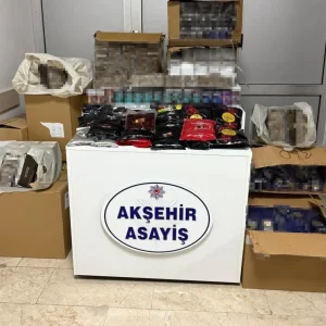 Konyada Gumruk Kacagi Sigara Operasyonu 300 Bin TL Degerinde Malzeme