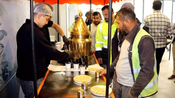 Kütahya OSB Personeline Sahlep İkram Etkinliği 4 Kutahya OSB Personeline Sahlep Ikram Etkinligi