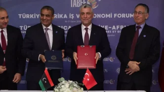 Libya ile Ticaret Mutabakati Imzalandi