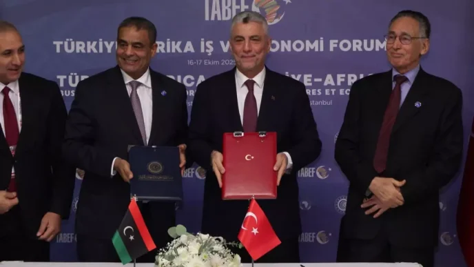 Libya ile Ticaret Mutabakati Imzalandi