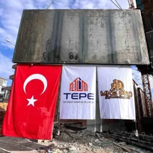 Malatya Guven Sitesinde beton isleri tamamlandi