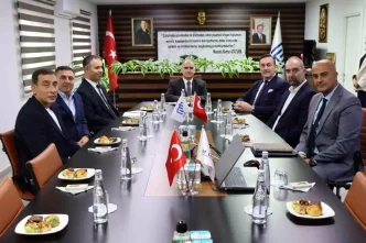 Manisa Valisi Ozkan Muradiye OSByi Ziyaret Ederek Yatirimlari Inceledi