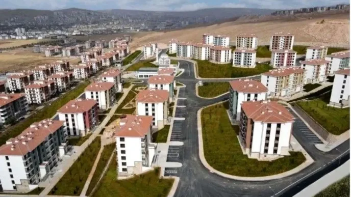 Manisada TOKI ile 7 bin 80 Yeni Konut Projesi
