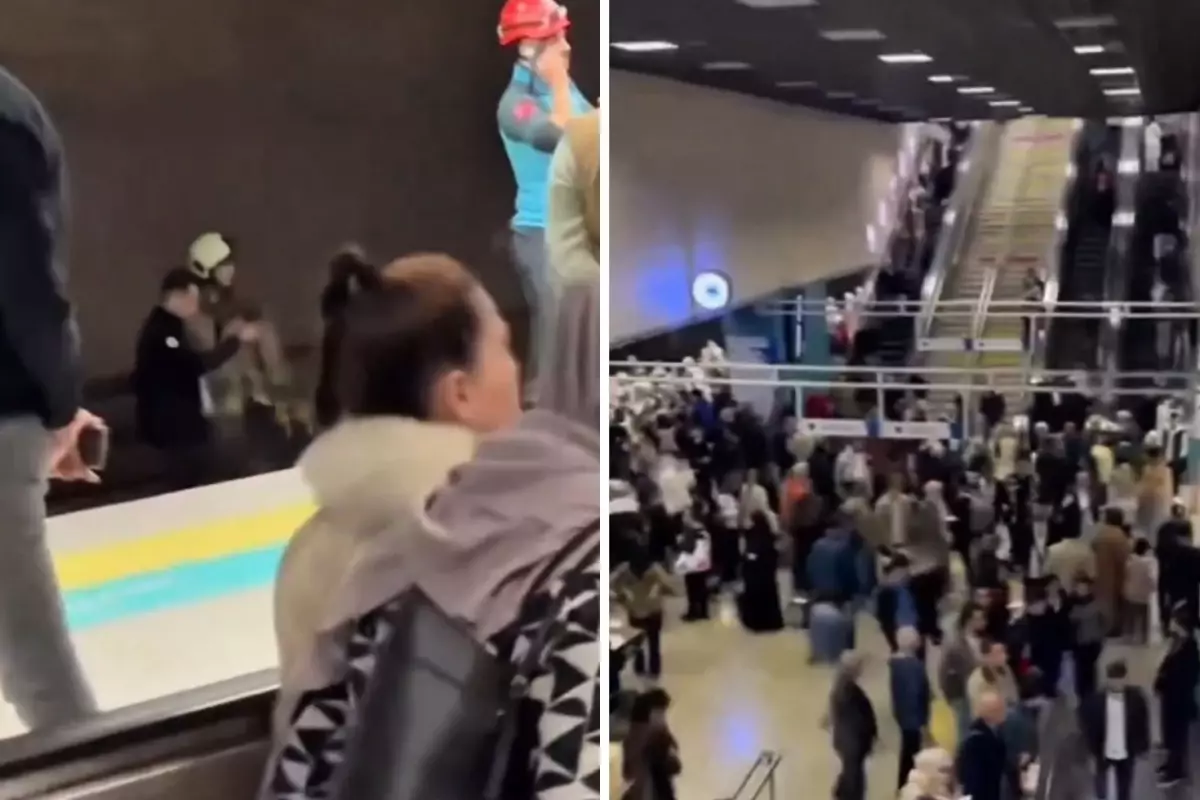 Marmaray'da büyük panik! Raylara atlayıp intihar etti 3 Marmarayda buyuk panik Raylara atlayip intihar etti