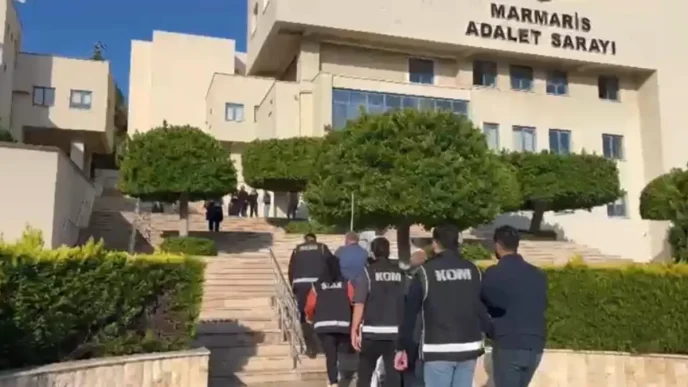 Marmariste Tefecilik Operasyonu 4 Kisi Tutuklandi