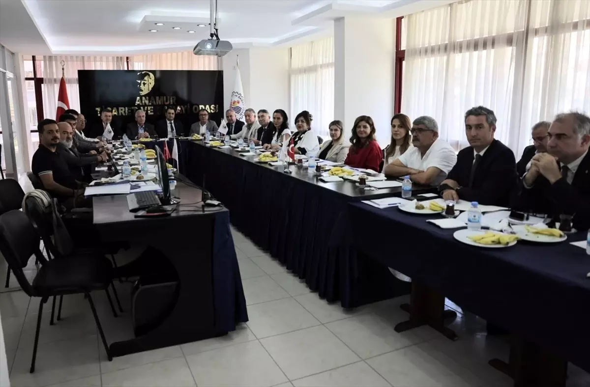 Mersinde Ticaret ve Sanayi Toplantisi Anamur Organize Sanayi Bolgesi Vurgusu