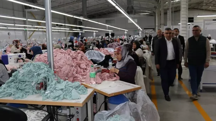 Merzifon Kaymakami Karaaslan OSByi Ziyaret Etti