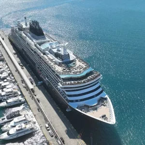 Muglanin Marmaris Iline 695 Yolcu Tasiyan Kruvaziyer Geldi