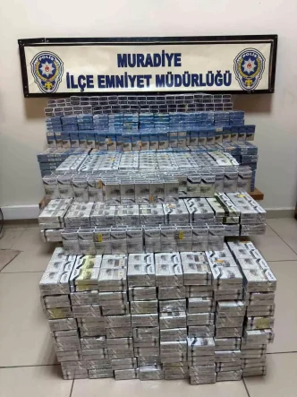Muradiyede 3 Bin 750 Paket Kacak Sigara Ele Gecirildi