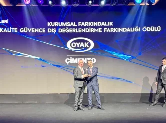 OYAK Cimento Kurumsal Farkindalik Odulunu Kazandi