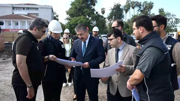Osmaniyede Deprem Sonrasi Yeniden Insa Projeleri Hizla Devam Ediyor