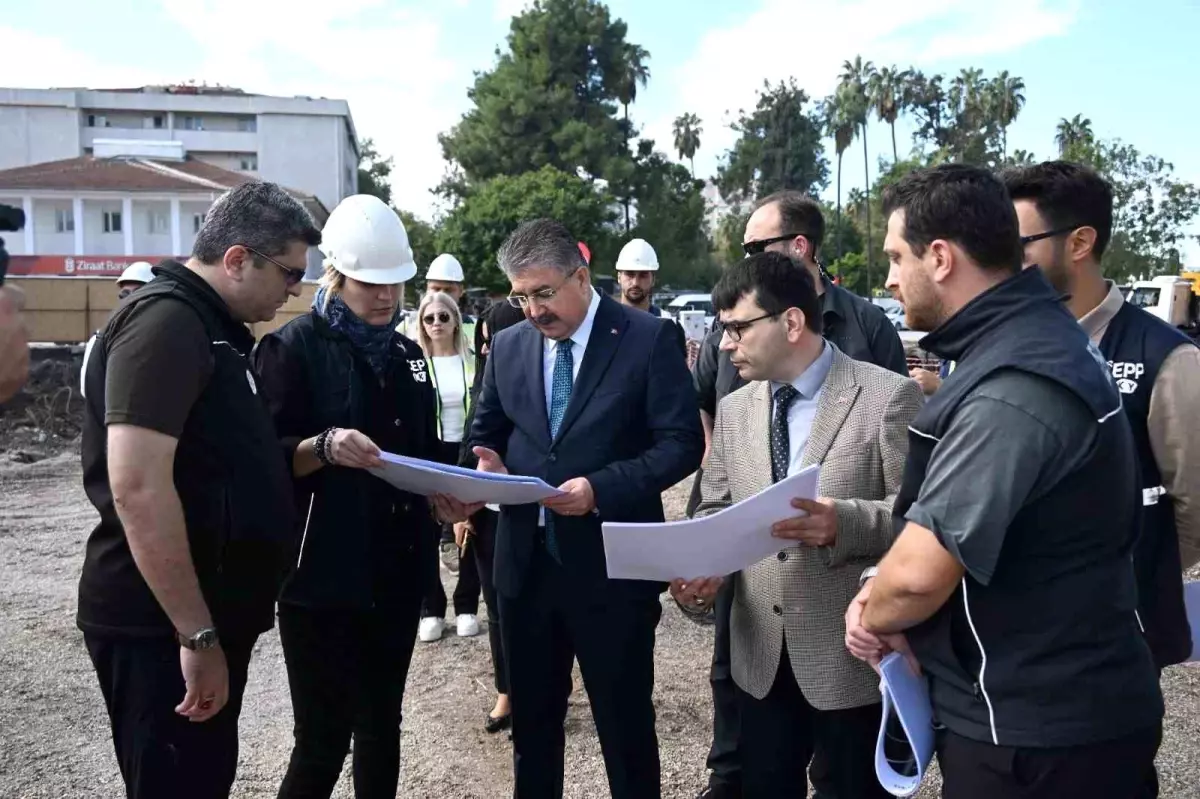 Osmaniyede Deprem Sonrasi Yeniden Insa Projeleri Hizla Devam Ediyor