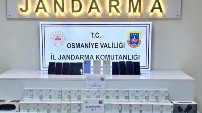 Osmaniyede Kacak Elektronik Urun Operasyonu 3 Milyon TL Degerinde Urun