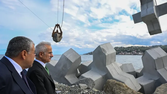 Rize Iyidere Lojistik Limani 2026da Tamamlanacak