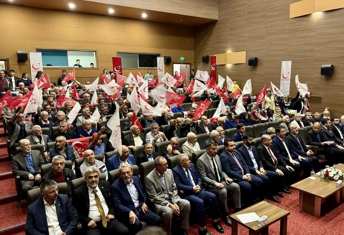 Saadet Partisi Genel Baskani Arikandan Savunma Sanayi ve Ekonomi Vurgusu