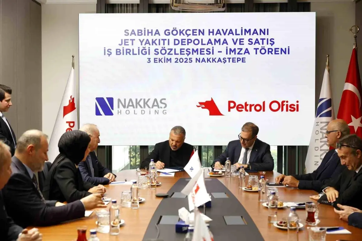 Sabiha Gokcen Havalimaninda Yeni Jet Yakiti Tesisine Onemli Yatirim