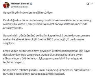 Sanayi Uretimi Yuzde 39 Buyudu