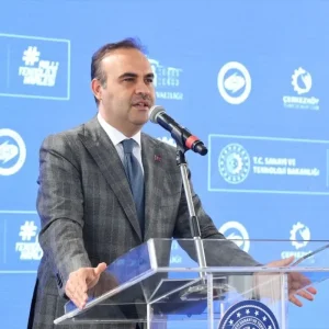 Sanayi ve Teknoloji Bakani Kacir Tekirdagda fabrika temel atma toreninde