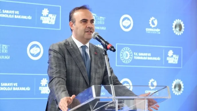 Sanayi ve Teknoloji Bakani Kacir Tekirdagda fabrika temel atma toreninde