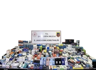 Sanliurfada Gumruk Kacagi Cep Telefonu ve Aksesuarlari Ele Gecirildi