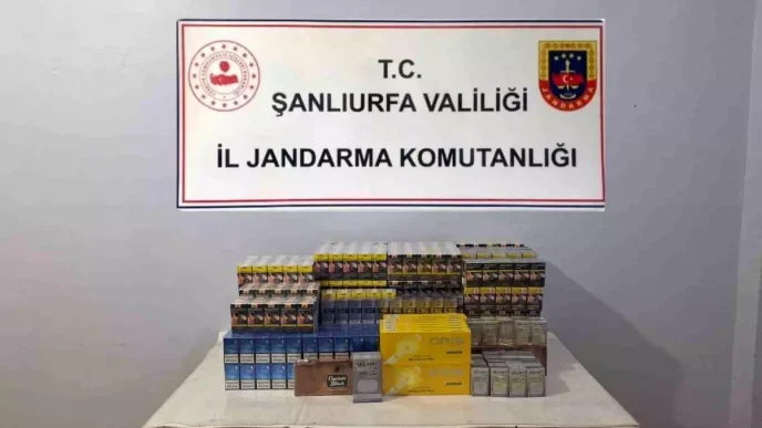Sanliurfada Gumruk Kacagi Malzemelere Buyuk Darbe