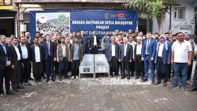 Sanliurfada Hayvanciliga Destek 400 Sivat Dagitildi