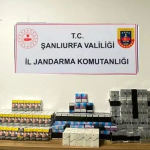 Sanliurfada Kacakcilik Operasyonu 3 Bin Paket Sigara Ele Gecirildi