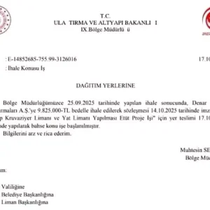 Sinopta Kruvaziyer ve Yat Limani Ihalesi Tamamlandi