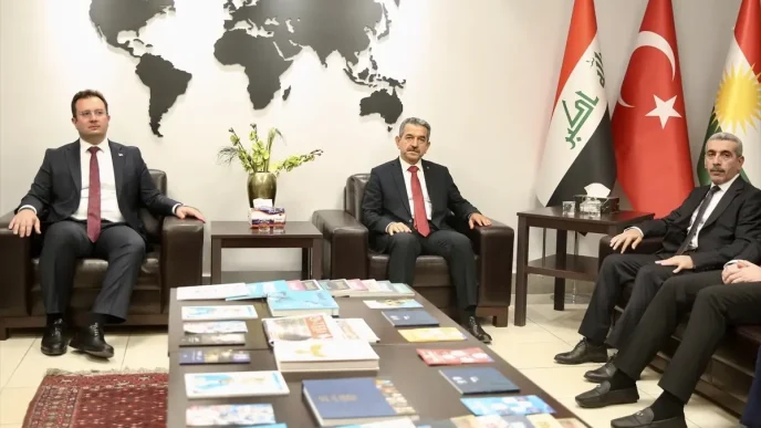Sirnak Valisi Birol Ekici IKBYyi Ziyaret Etti