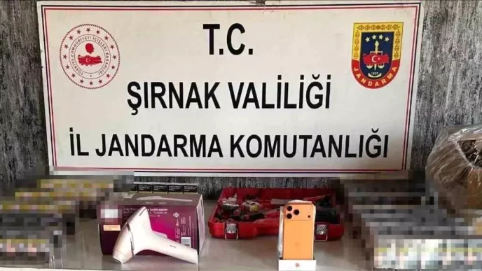 Sirnakta Gumruk Kacagi Malzeme Operasyonu 14 Milyon Lira Degerinde Ele