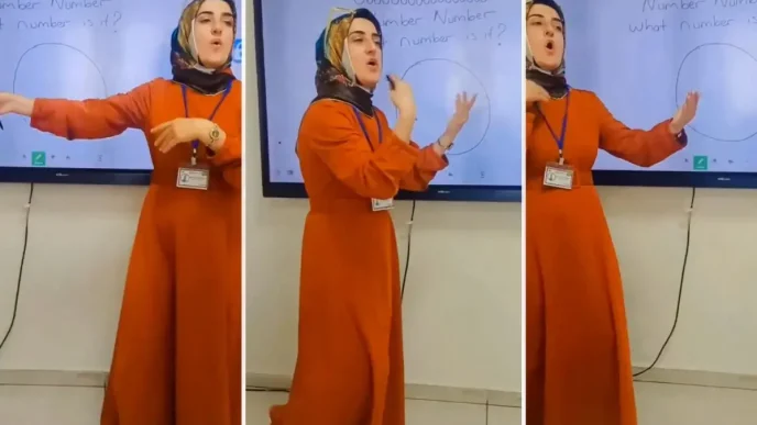 Sosyal medyayi ikiye bolen ogretmen Fidan hoca ile mukayese eden