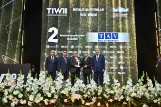 TAV Havalimanlari Inovasyon Odulunde Ikincilik Aldi