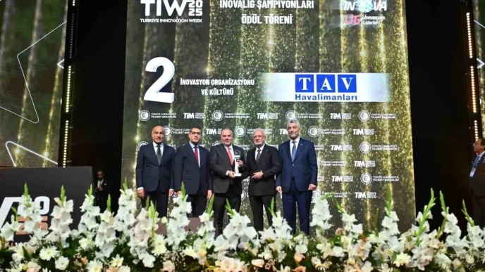TAV Havalimanlari Inovasyon Odulunde Ikincilik Elde Etti