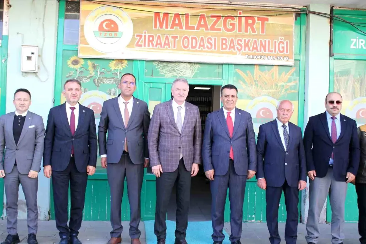 TMO Genel Muduru Ahmet Guldal Malazgirtte Incelemelerde Bulundu