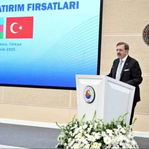 TOBB Baskani Hisarciklioglu Azerbaycan yaklasik 17 milyar dolarlik yatirim hacmiyle
