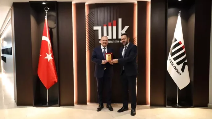 TUIK ile Azerbaycan Istatistik Komitesi Arasinda Isbirligi Anlasmasi Imzalandi
